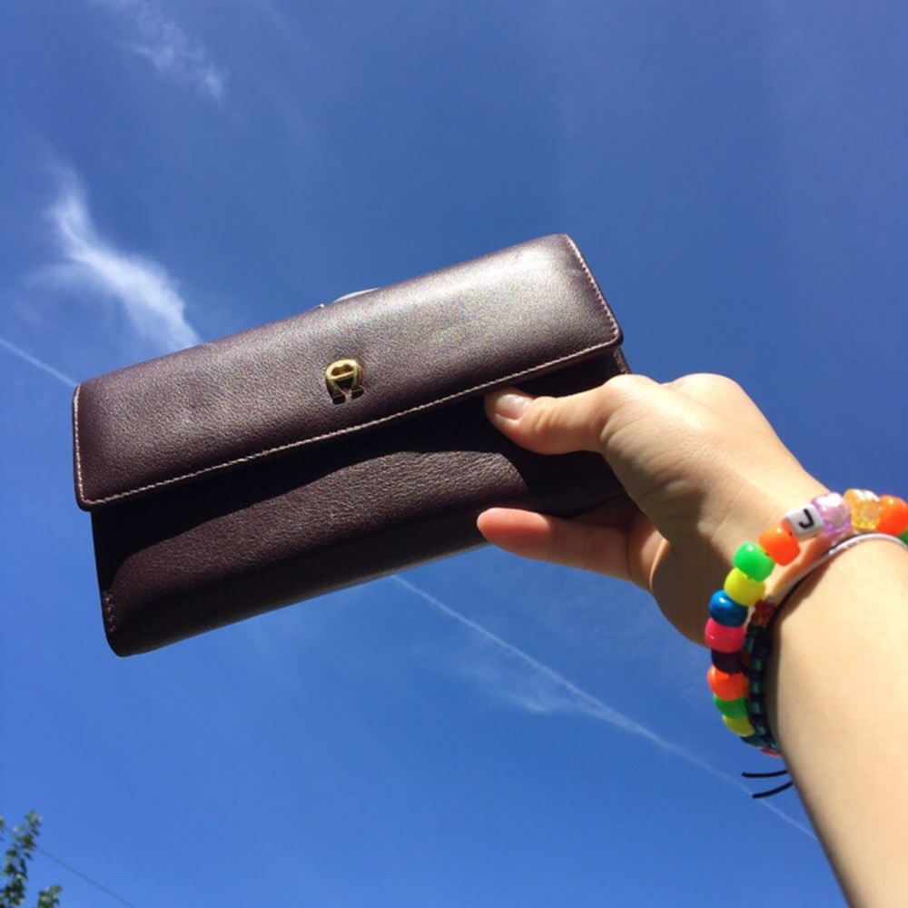 vintage etienne ainger wallet